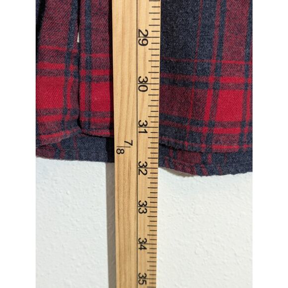 Weatherproof Vintage Men's Casual Soft Brushed Plaid Button-Down Flannel XL - Picture 7 of 8